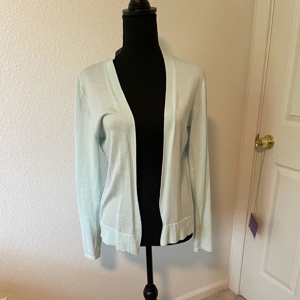 Light blue old navy cardigan medium